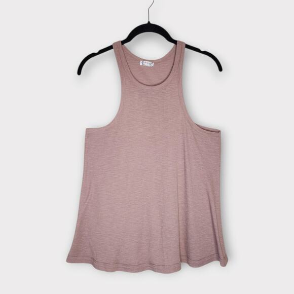 Intimately Free People Women's Ribbed Tank Top Sm Pink Mauve Sleeveless Flowy - Picture 2 of 7
